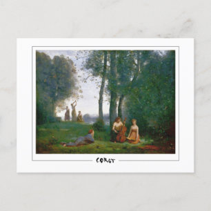 Jean-Baptiste-Camille Corot #18 - Fine Art Post... Briefkaart