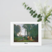 Jean-Baptiste-Camille Corot #18 - Fine Art Post... Briefkaart (Staand voorkant)