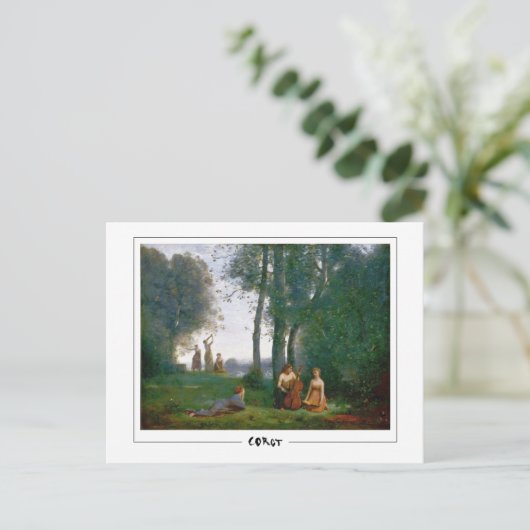 Jean-Baptiste-Camille Corot #18 - Fine Art Post... Briefkaart (Staand voorkant)