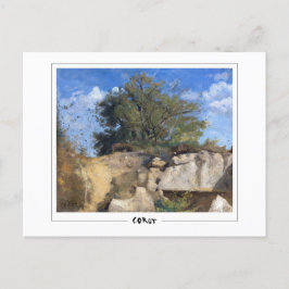 Jean-Baptiste-Camille Corot #201-2 - Fine Art P... Briefkaart