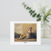 Jean-Baptiste-Camille Corot #231 - Fine Art Pos... Briefkaart (Staand voorkant)