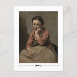 Jean-Baptiste-Camille Corot #244 - Fine Art Pos... Briefkaart