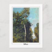 Jean-Baptiste-Camille Corot #281 - Fine Art Pos... Briefkaart (Voorkant)