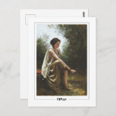 Jean-Baptiste-Camille Corot #314-2 - Fine Art P... Briefkaart (Voorkant / Achterkant)