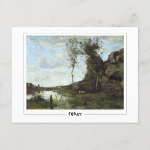 Jean-Baptiste-Camille Corot #325-2 - Fine Art P... Briefkaart
