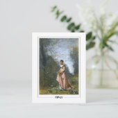 Jean-Baptiste-Camille Corot #336 - Fine Art Pos... Briefkaart (Staand voorkant)