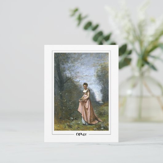 Jean-Baptiste-Camille Corot #336 - Fine Art Pos... Briefkaart (Staand voorkant)