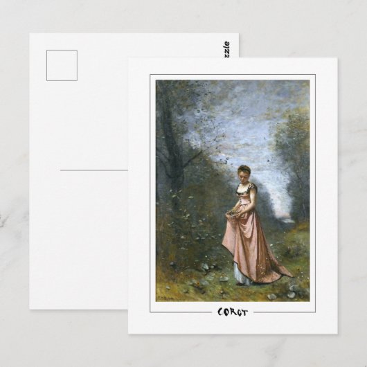 Jean-Baptiste-Camille Corot #336 - Fine Art Pos... Briefkaart (Voorkant / Achterkant)