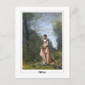 Jean-Baptiste-Camille Corot #336 - Fine Art Pos... Briefkaart (Voorkant)