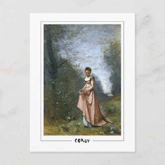 Jean-Baptiste-Camille Corot #336 - Fine Art Pos... Briefkaart (Voorkant)