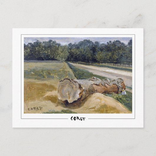 Jean-Baptiste-Camille Corot #369 - Fine Art Pos... Briefkaart (Voorkant)