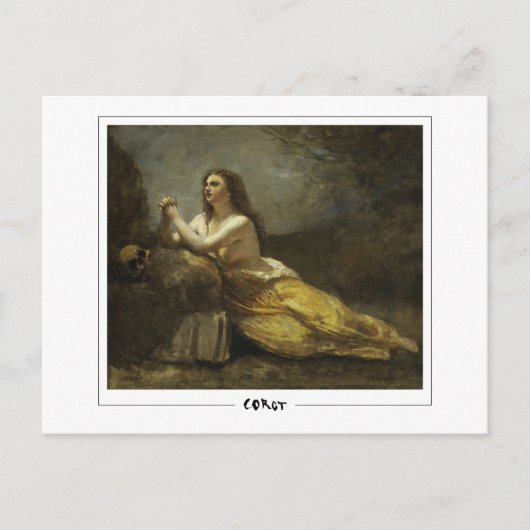 Jean-Baptiste-Camille Corot #4-2 - Fine Art Pos... Briefkaart (Voorkant)