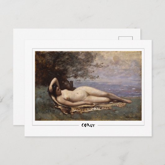 Jean-Baptiste-Camille Corot #620 - Kunst Briefkaart (Voorkant / Achterkant)