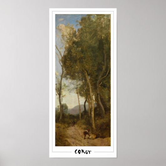 Jean-Baptiste-Camille Corot Art Poster #371 (Voorkant)