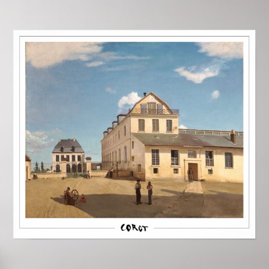 Jean-Baptiste-Camille Corot Art Poster #434 (Voorkant)