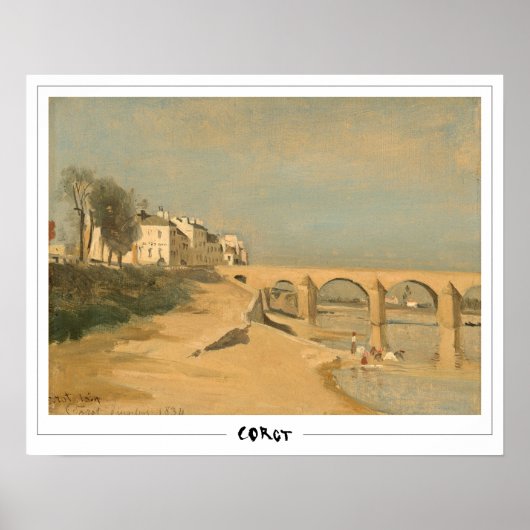 Jean-Baptiste-Camille Corot Art Poster #442-2 (Voorkant)