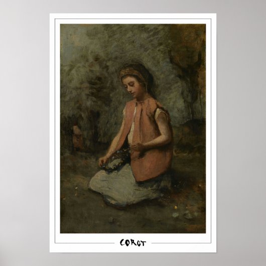 Jean-Baptiste-Camille Corot Art Poster #87 (Voorkant)