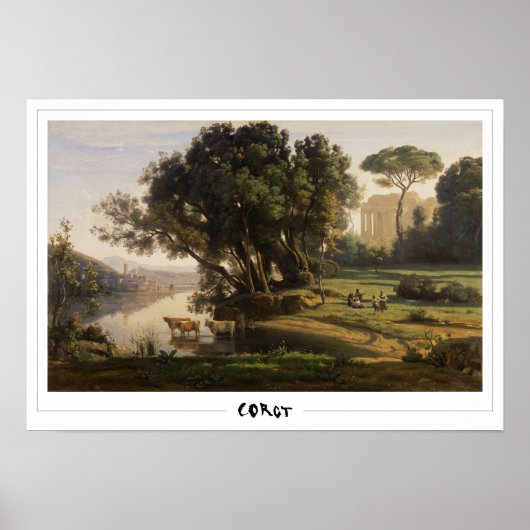 Jean-Baptiste-Camille Corot Art Poster #89 (Voorkant)