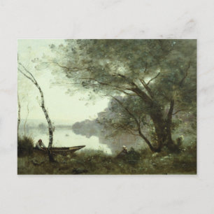 Jean-Baptiste-Camille Corot - De Boatman Briefkaart