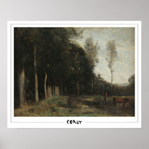 Jean-Baptiste-Camille Corot Fijne Kunst #188-2 Poster