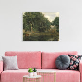 Jean-Baptiste-Camille Corot - Forest Canvas Afdruk (Insitu (Woonkamer))