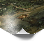 Jean-Baptiste-Camille Corot - Forest Foto Afdruk (Hoek)