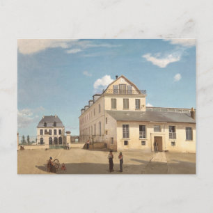 Jean-Baptiste-Camille Corot - Huis en fabriek Briefkaart