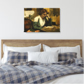 Jean-Baptiste-Camille Corot - Jongerenlezing Canvas Afdruk (Insitu (Slaapkamer))