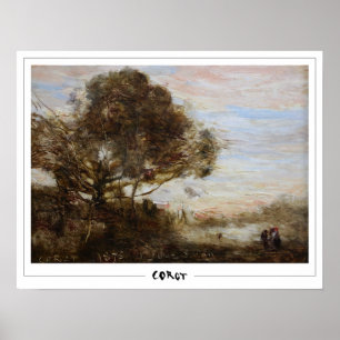 Jean-Baptiste-Camille Corot Kunstposter #170 Poster