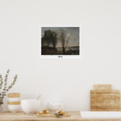 Jean-Baptiste-Camille Corot Kunstposter #241 Poster (Keuken)