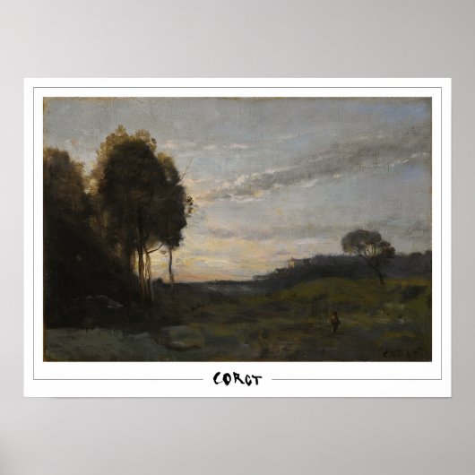 Jean-Baptiste-Camille Corot Kunstposter #461 Poster (Voorkant)
