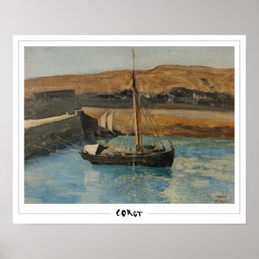 Jean-Baptiste-Camille Corot-kunstposter #604-2 Poster (Voorkant)
