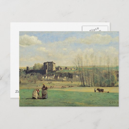Jean-Baptiste-Camille Corot - Landschap Briefkaart (Voorkant / Achterkant)