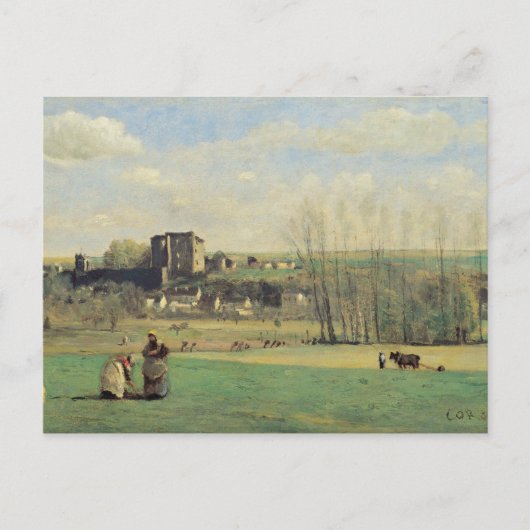 Jean-Baptiste-Camille Corot - Landschap Briefkaart (Voorkant)