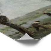 Jean-Baptiste-Camille Corot - Souvenir of Coubron Poster (Hoek)