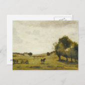 Jean-Baptiste-Camille Corot - Uitzicht bij Epernon Briefkaart (Voorkant / Achterkant)