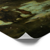 Jean-Baptiste-Camille Corot - Verre rivier Poster (Hoek)