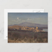 Jean-Baptiste-Camille Corot-Villeneuve-les-Avignon Briefkaart (Voorkant / Achterkant)