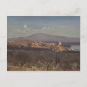 Jean-Baptiste-Camille Corot-Villeneuve-les-Avignon Briefkaart (Voorkant)