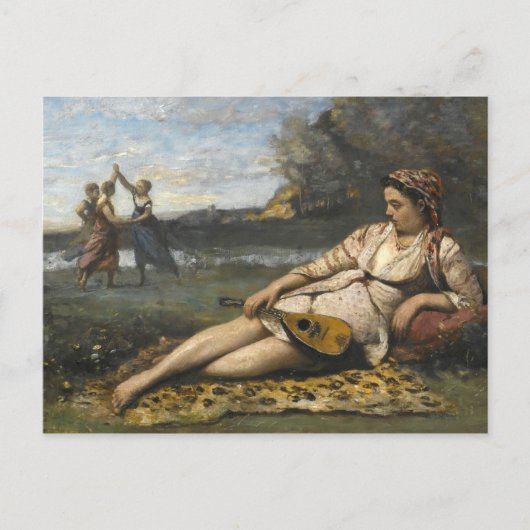 Jean-Baptiste-Camille Corot-Young Women of Sparta Briefkaart (Voorkant)