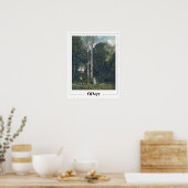Jean-Baptiste-Camille Corot Zedign Art Poster #1 (Keuken)
