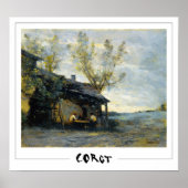 Jean-Baptiste-Camille Corot Zedign Art Poster #10- (Voorkant)