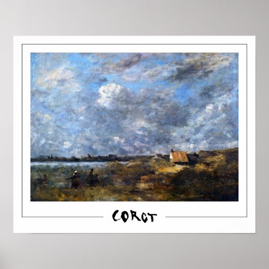 Jean-Baptiste-Camille Corot Zedign Art Poster #101 (Voorkant)