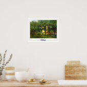 Jean-Baptiste-Camille Corot Zedign Art Poster #18- (Keuken)