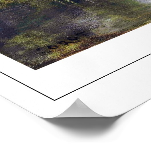 Jean-Baptiste-Camille Corot Zedign Art Poster #19- (Hoek)