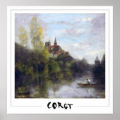 Jean-Baptiste-Camille Corot Zedign Art Poster #19- (Voorkant)