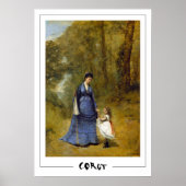 Jean-Baptiste-Camille Corot Zedign Art Poster #226 (Voorkant)