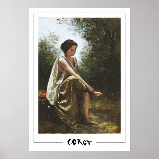 Jean-Baptiste-Camille Corot Zedign Art Poster #314 (Voorkant)