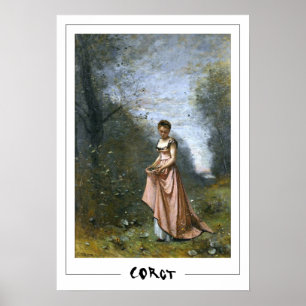 Jean-Baptiste-Camille Corot Zedign Art Poster #336