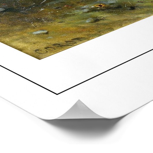 Jean-Baptiste-Camille Corot Zedign Art Poster #336 (Hoek)